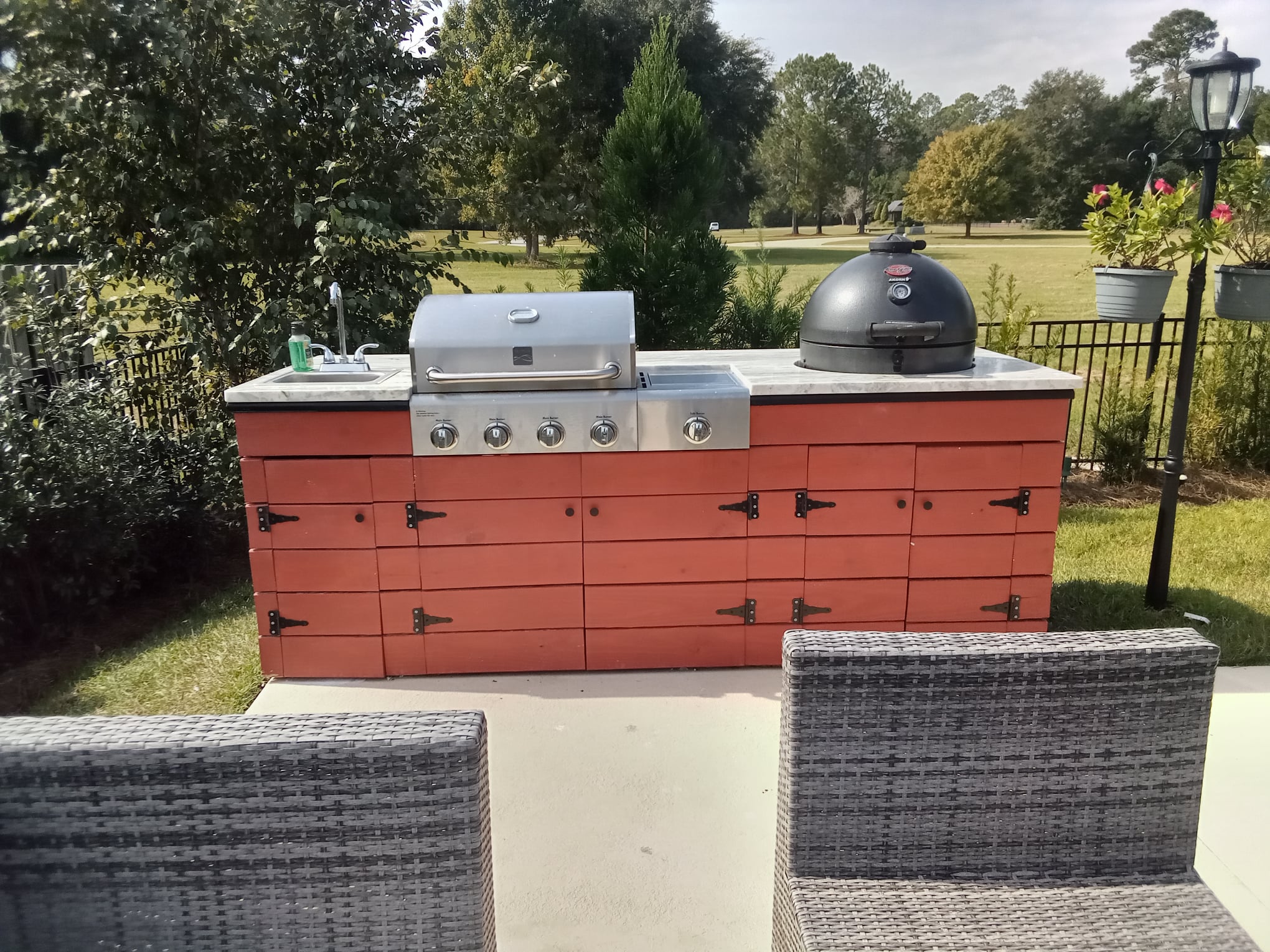 Outdoor Grilling Area